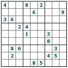 Sudoku trực tuyến #435