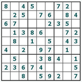 Gratis online Sudoku #437