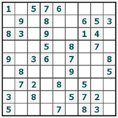 Gratis online Sudoku #438
