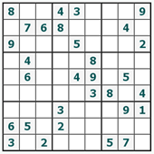 Gratis online Sudoku #439