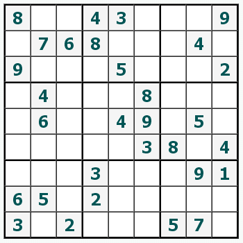Print Sudoku #439