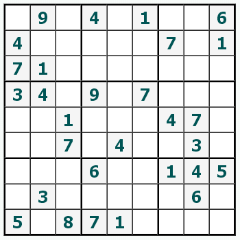 Skriv ut Sudoku #44