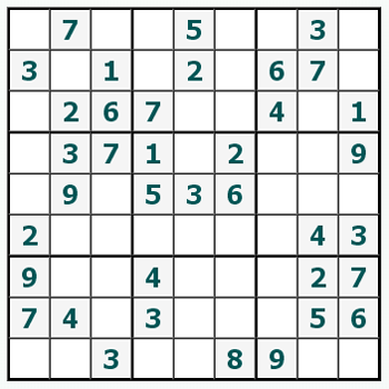 Print Sudoku #443