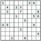 Gratis online Sudoku #445