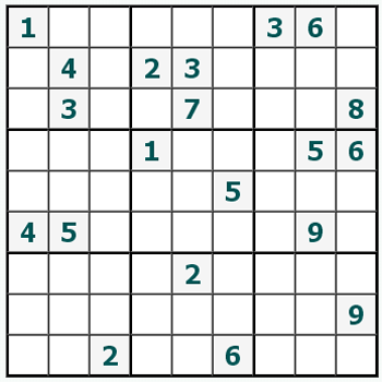 Print Sudoku #445