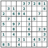 Gratis online Sudoku #448