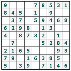 Sudoku on-line #451