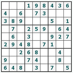 Sudoku on-line #452