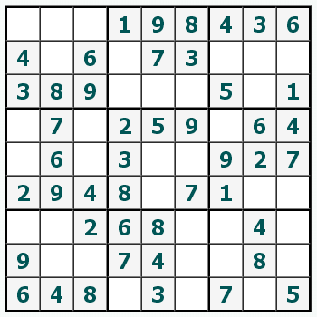 Εκτύπωση Sudoku #452