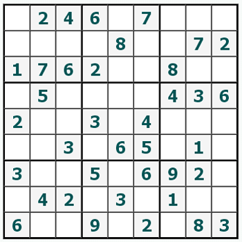 Skriv ut Sudoku #453