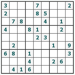 Sudoku en ligne #454