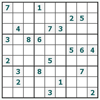 Skriv ut Sudoku #460