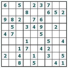Sudoku on-line #463
