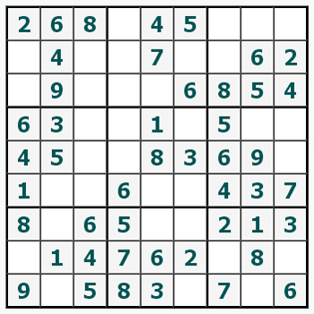 Skriv ut Sudoku #47