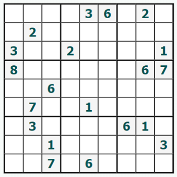 drucken Sudoku #470