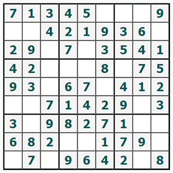 Skriv ut Sudoku #476