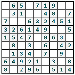 Sudoku trực tuyến #481
