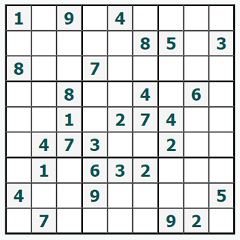 Εκτύπωση Sudoku #484