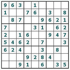 Sudoku trực tuyến #487