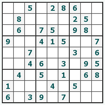 Skriv ut Sudoku #498