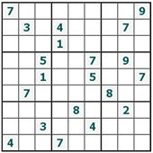 Gratis online Sudoku #5
