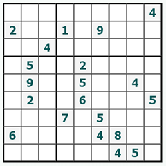 Sudoku on-line #50