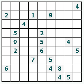 Print Sudoku #50
