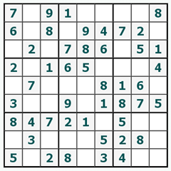 Sudoku on-line #502
