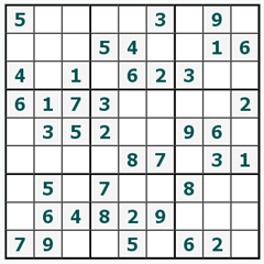 Sudoku on-line #503