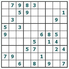 Sudoku on-line #504