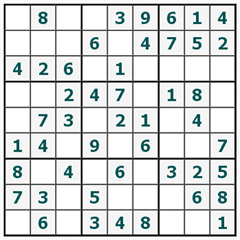 Sudoku on-line #507