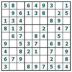 Sudoku on-line #511