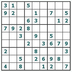 Sudoku on-line #513