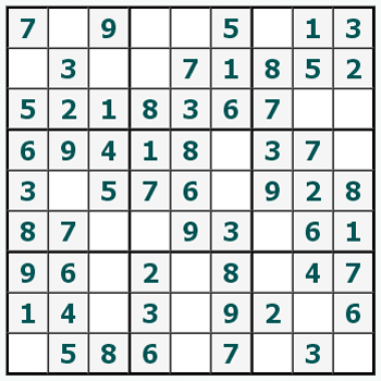Print Sudoku #516