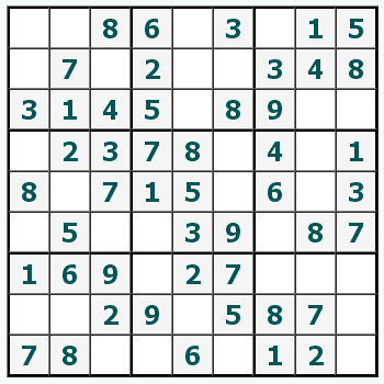 Skriv ut Sudoku #517