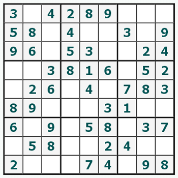 Print Sudoku #52