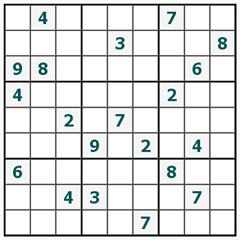 Sudoku on-line #520
