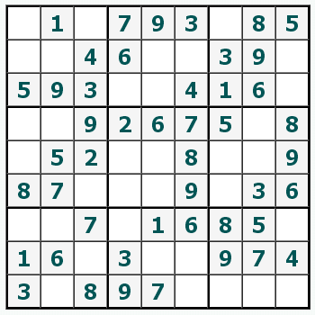 Skriv ut Sudoku #532