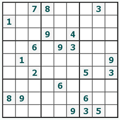 Sudoku on-line #535