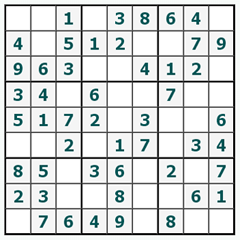 Sudoku on-line #537
