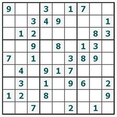 Sudoku on-line #538