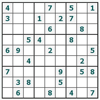 Print Sudoku #539