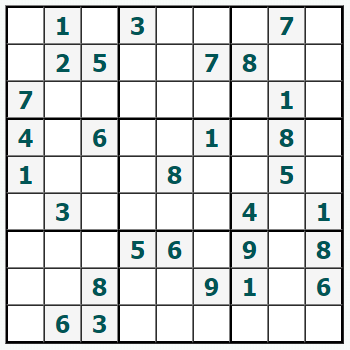 Skriv ut Sudoku #544