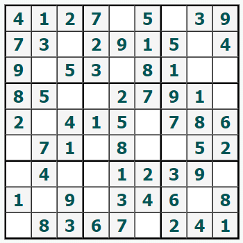 Skriv ut Sudoku #556