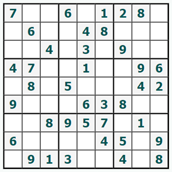 Skriv ut Sudoku #568