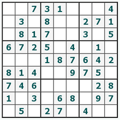 Sudoku on-line #57