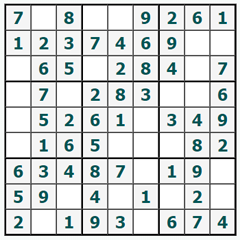 Sudoku trực tuyến #571