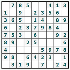 Sudoku on-line #576