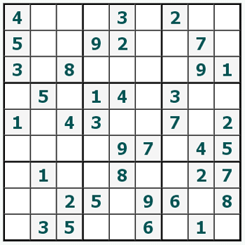 Skriv ut Sudoku #58