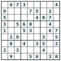 Sudoku on-line #583
